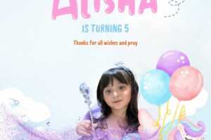 Alisha is turning 5